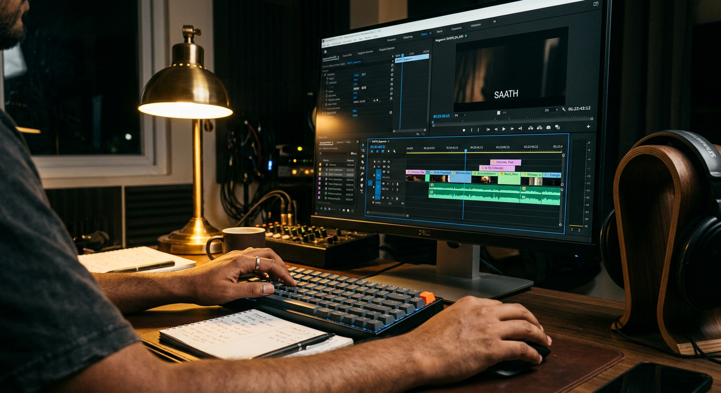 Behind the scenes editing